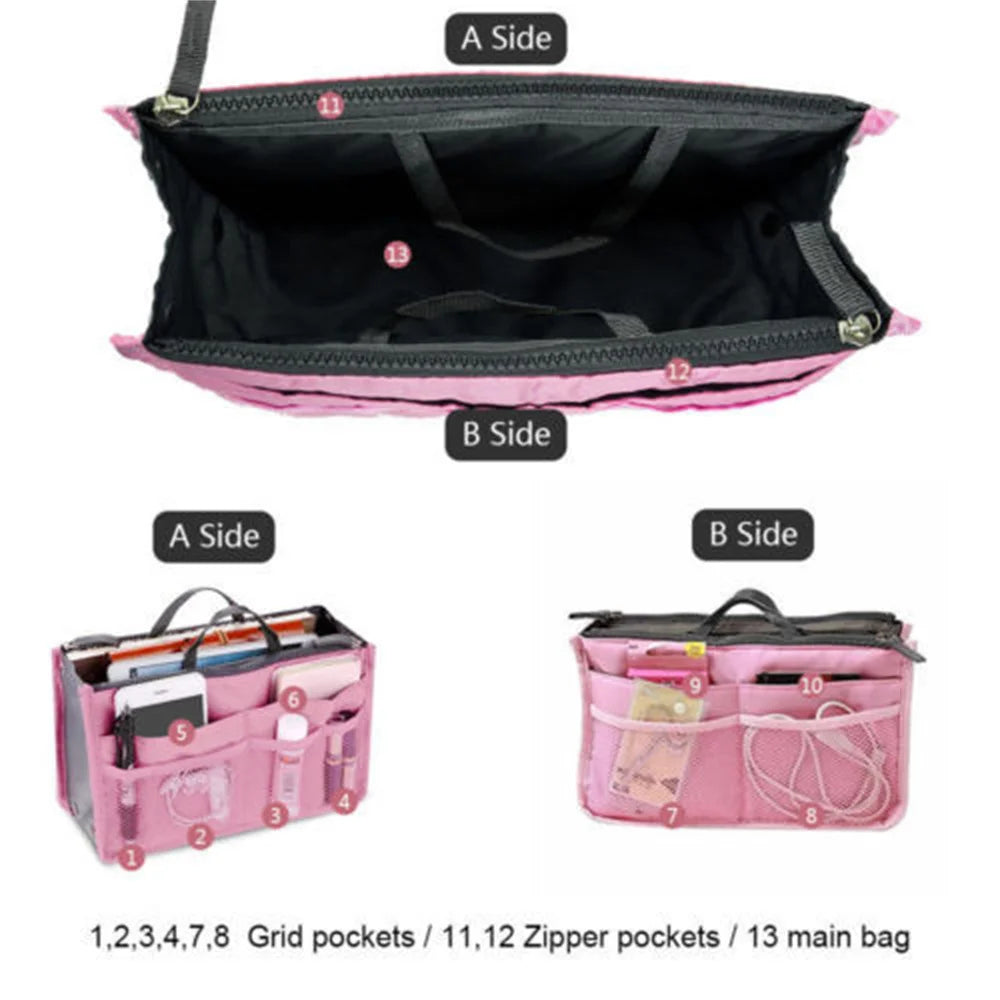 A multifunctional double-layer bag