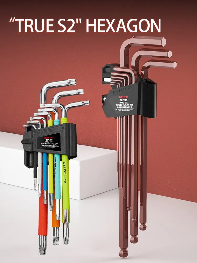 Set of hex keys